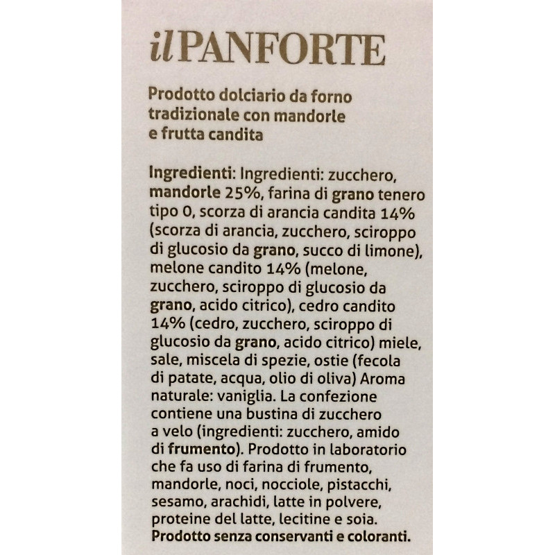 PANFORTE BONCI 230g