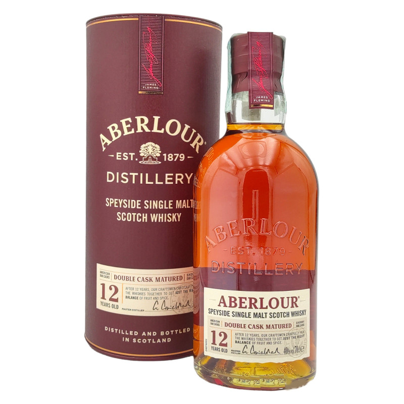 ABERLOUR 12y SINGLE MALT SCOTCH WHISKY 40% vol 70CL
