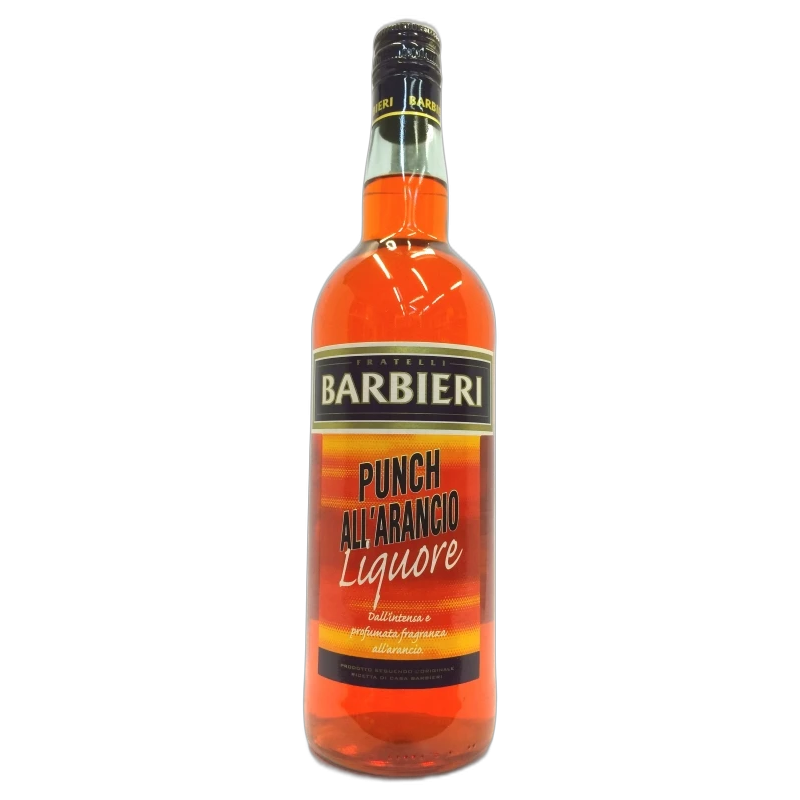BARBIERI PUNCH ALL'ARANCIO LIQUORE - 35% vol - 100CL