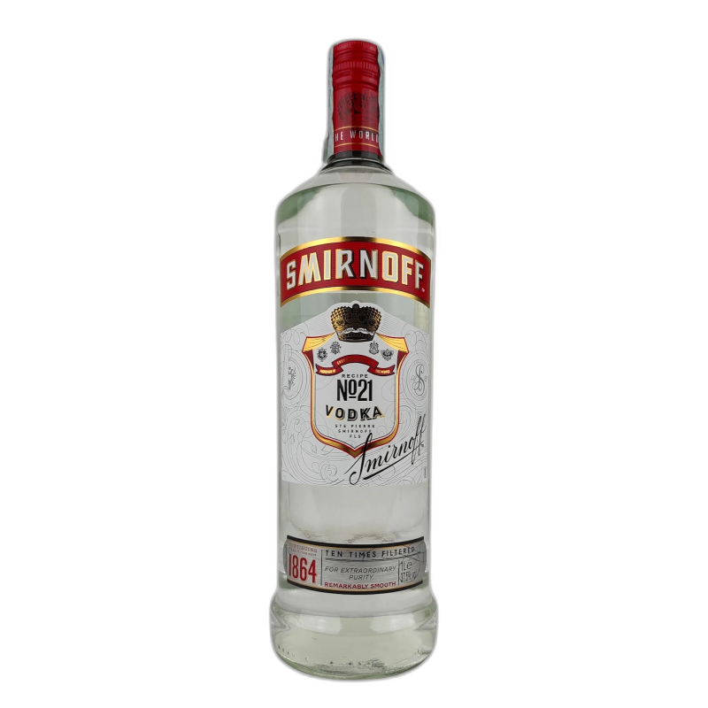 SMIRNOFF VODKA RED - 37,5% vol - 100cl