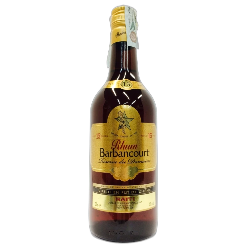 BARBANCOURT 15y CL70 RHUM - 43% vol