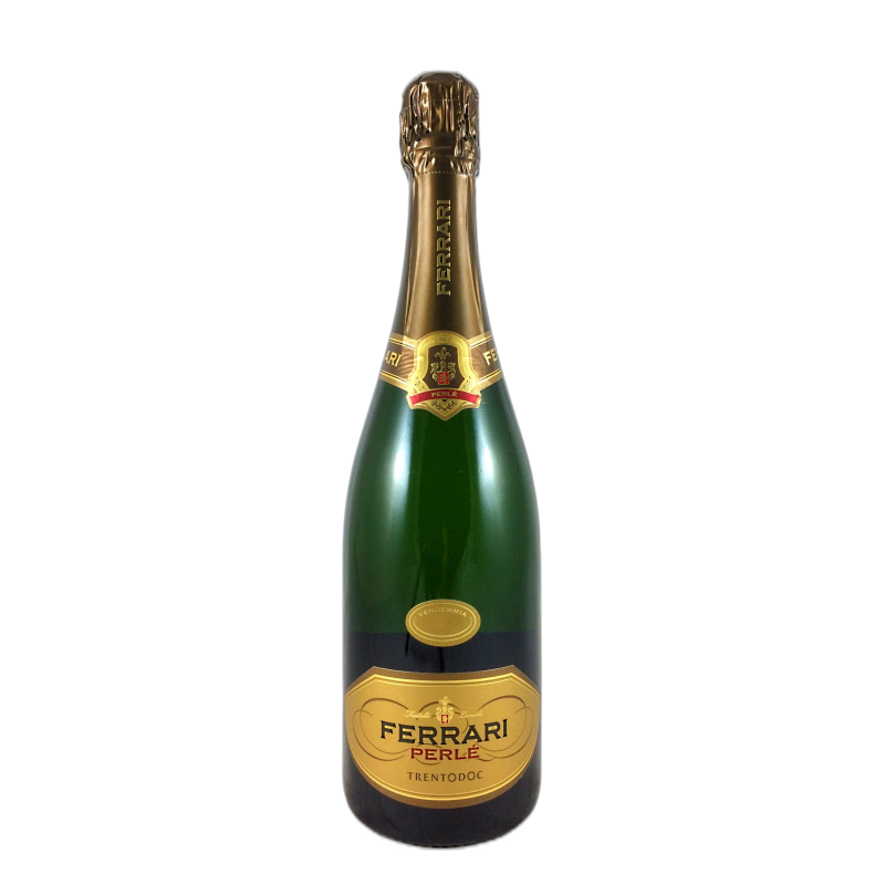 Ferrari Perle' brut Trento DOC spumante metodo classico - 12,5% vol - 2019 - 75c