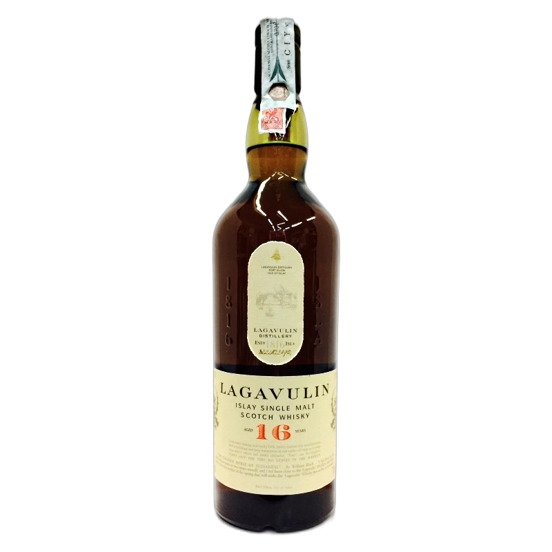 Lagavulin 16y whisky single malt scotch - Islay - 43% vol - 70cl