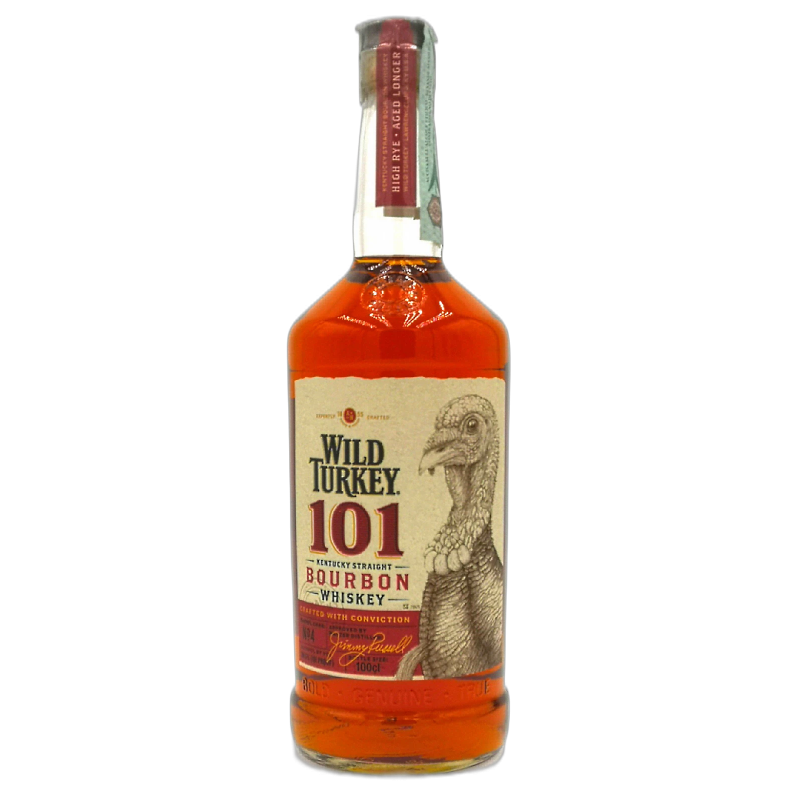 WILD TURKEY 101 BOURBON WHISKEY - 50,5% vol - 100CL