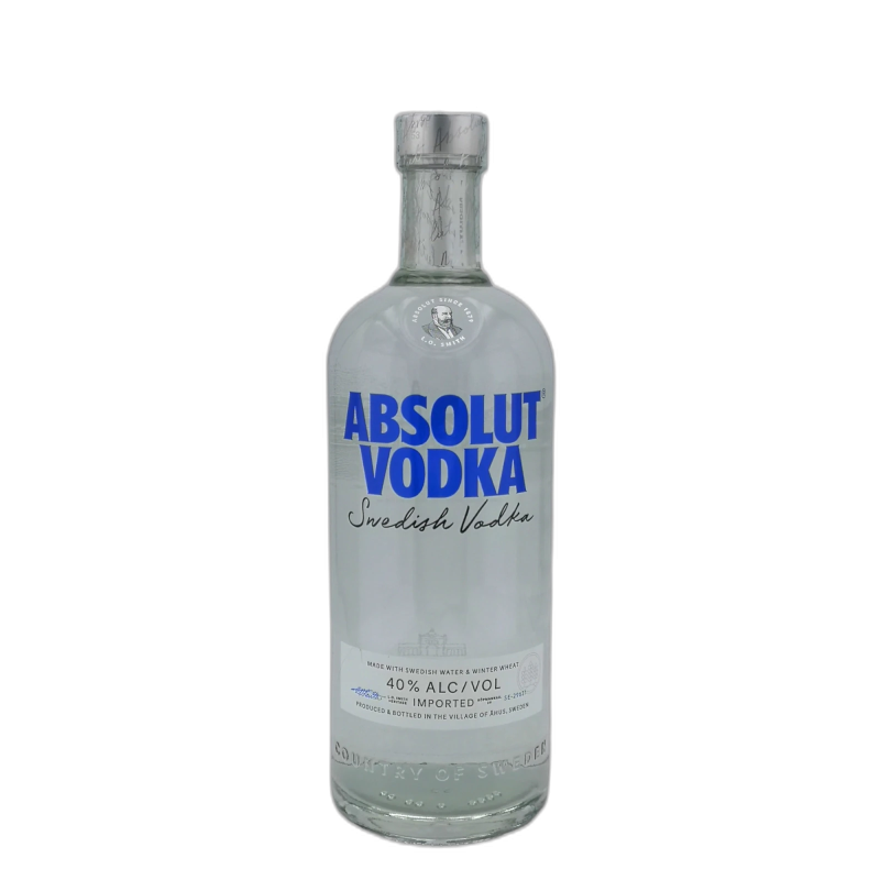 Absolut Blue Vodka country of Sweden - 40% vol - 100cl