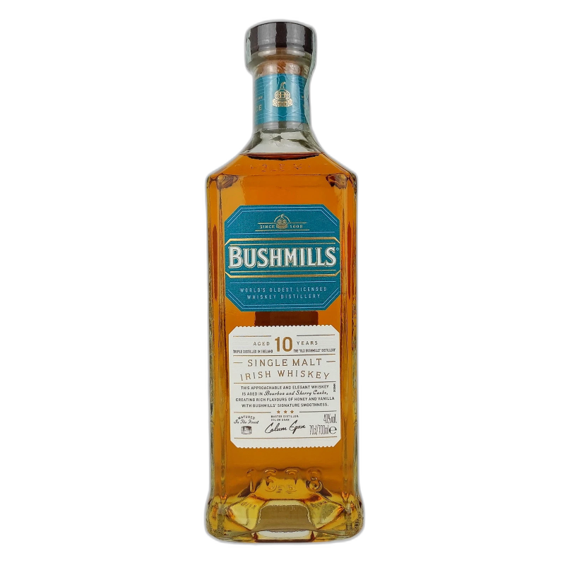 Bushmills 10y single malt Irish Whiskey - 40% vol - 70cl