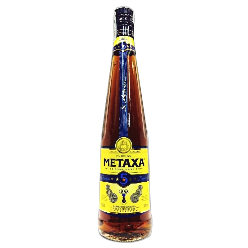 METAXA 5* Stelle 70CL - 38% vol