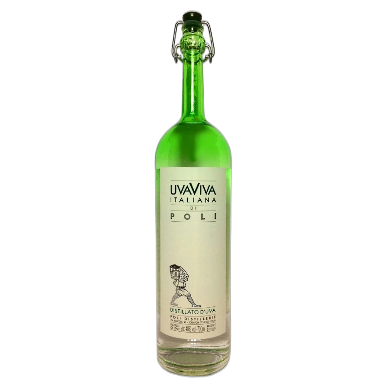 POLI UVAVIVA ITALIANA ACQUAVITE DISTILLATO D'UVA - 40% vol - 70CL