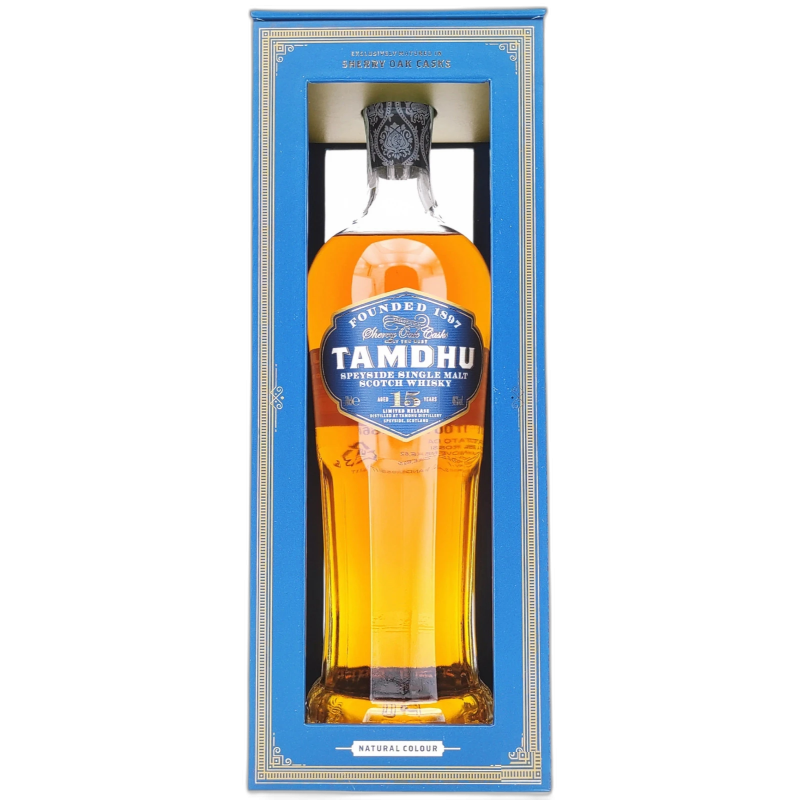 TAMDHU 15y WHISKY SINGLE MALT SCOTCH - 46% vol - 70CL