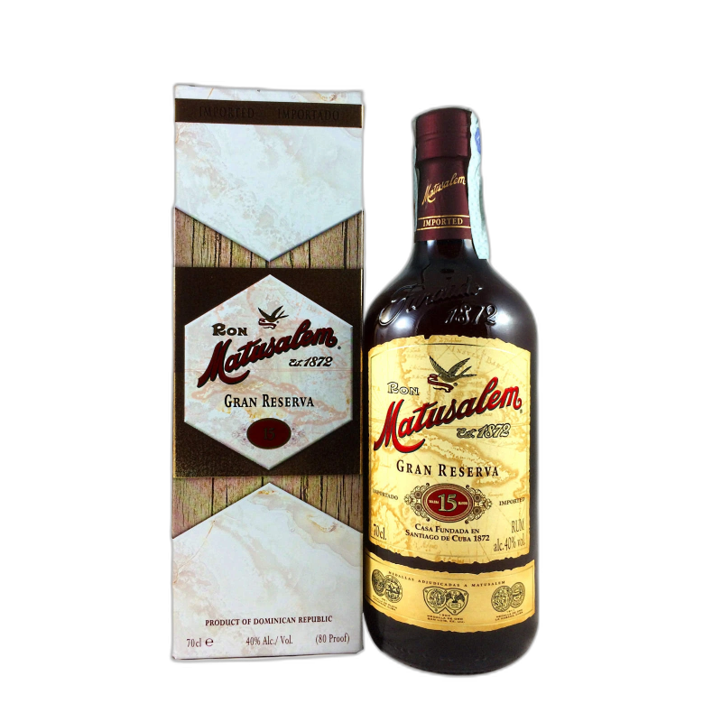 MATUSALEM RUM 15y SOLERA 70CL - 40% vol