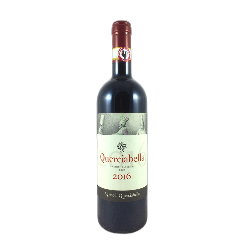QUERCIABELLA CHIANTI CLASSICO GALLO NERO DOCG - 13,5% vol - 2021 - 75CL