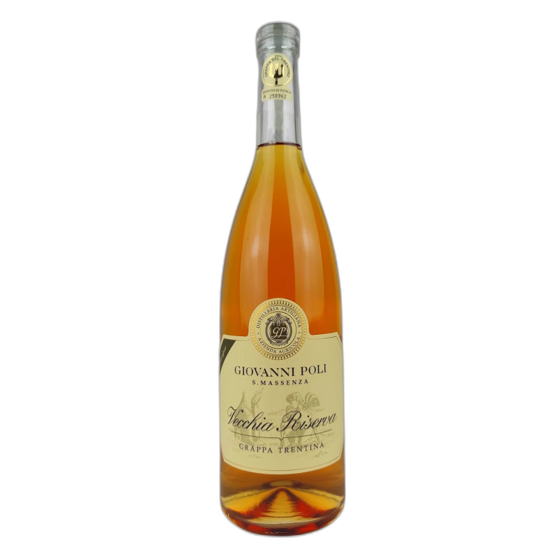 POLI GIOVANNI GRAPPA VECCHIA RISERVA - 41% vol - 70cl