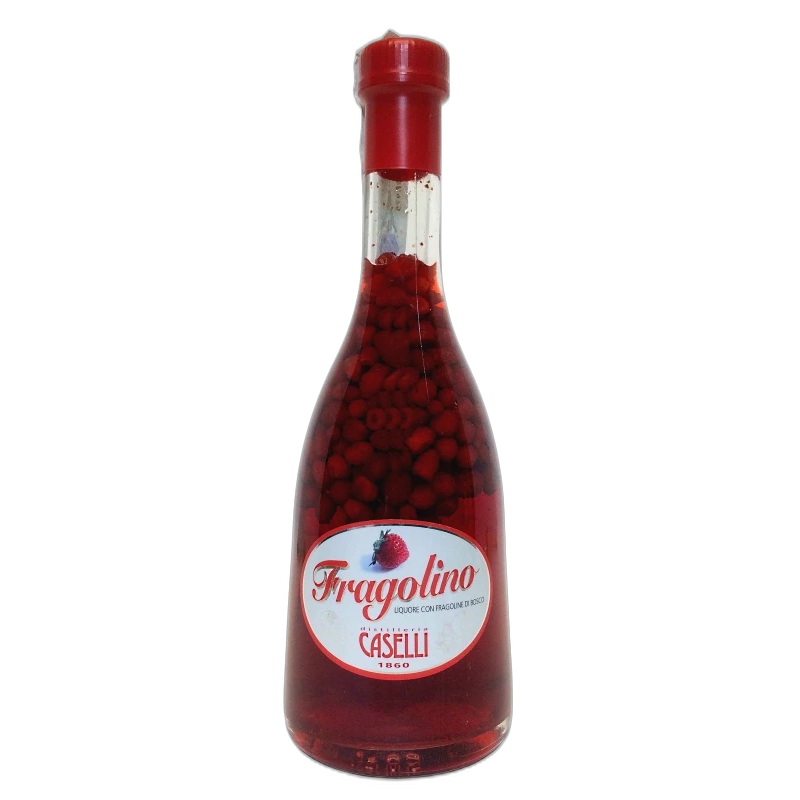 FRAGOLINO CASELLI LIQUORE DI FRAGOLINE DI BOSCO - 25% vol - 70CL