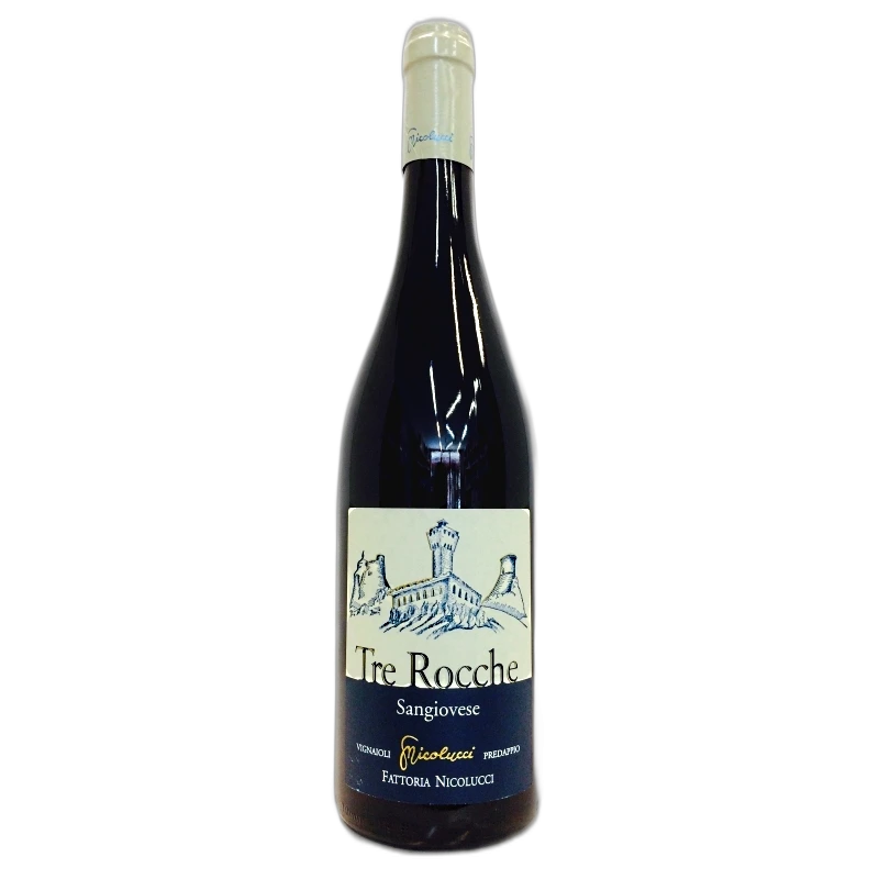 TRE ROCCHE NICOLUCCI ROMAGNA SANGIOVESE SUPERIORE DOC - 14% vol - 2023 - 75CL