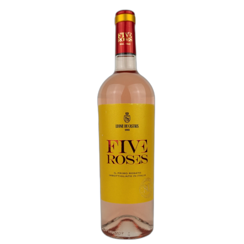 FIVE ROSES ROSATO LEONE DE CASTRIS SELENTO IGT - 12,5% vol - 2025 - 75CL