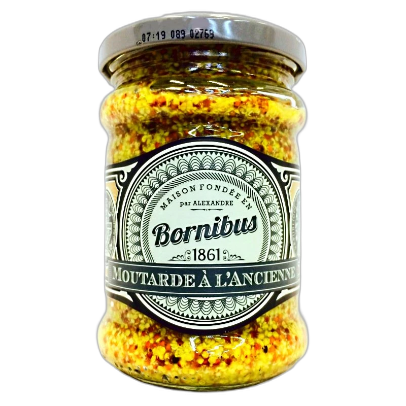 BORNIBUS MOUTARDE 250gr grains