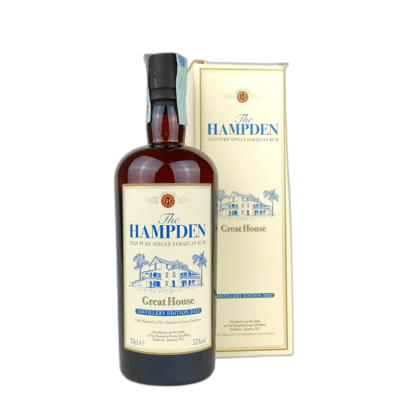 HAMPDEN GREAT HOUSE 2022 RUM EDITION JAMAICA - 55% vol - 2022 - 70cl