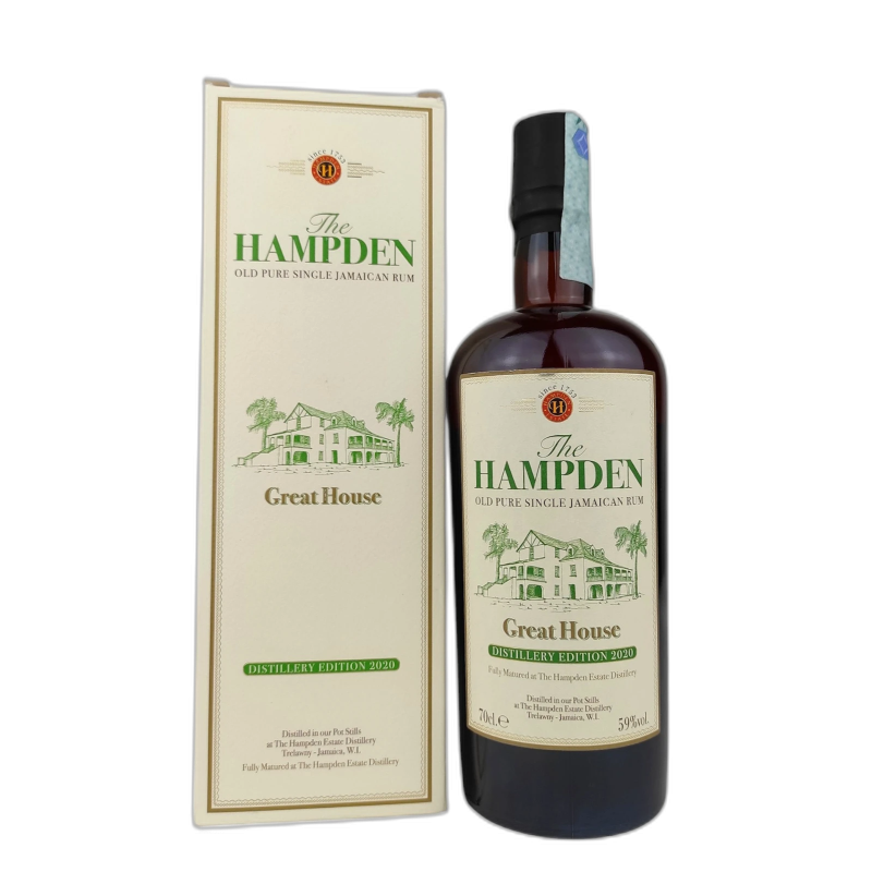HAMPDEN GREAT HOUSE 2020 RUM JAMAICA - 59% vol - 70cl