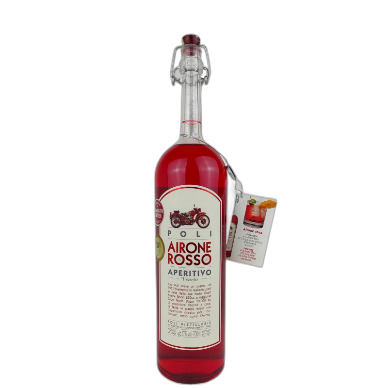Airone Rosso Aperitivo Veneto Jacopo Poli - 18% vol - 70cl
