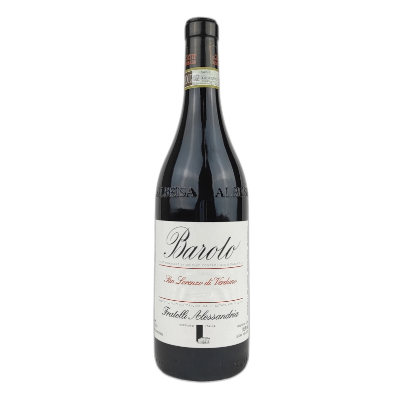ALESSANDRIA SAN LORENZO BAROLO DI VERDUNO - 14,5% vol - 2020 - 75CL