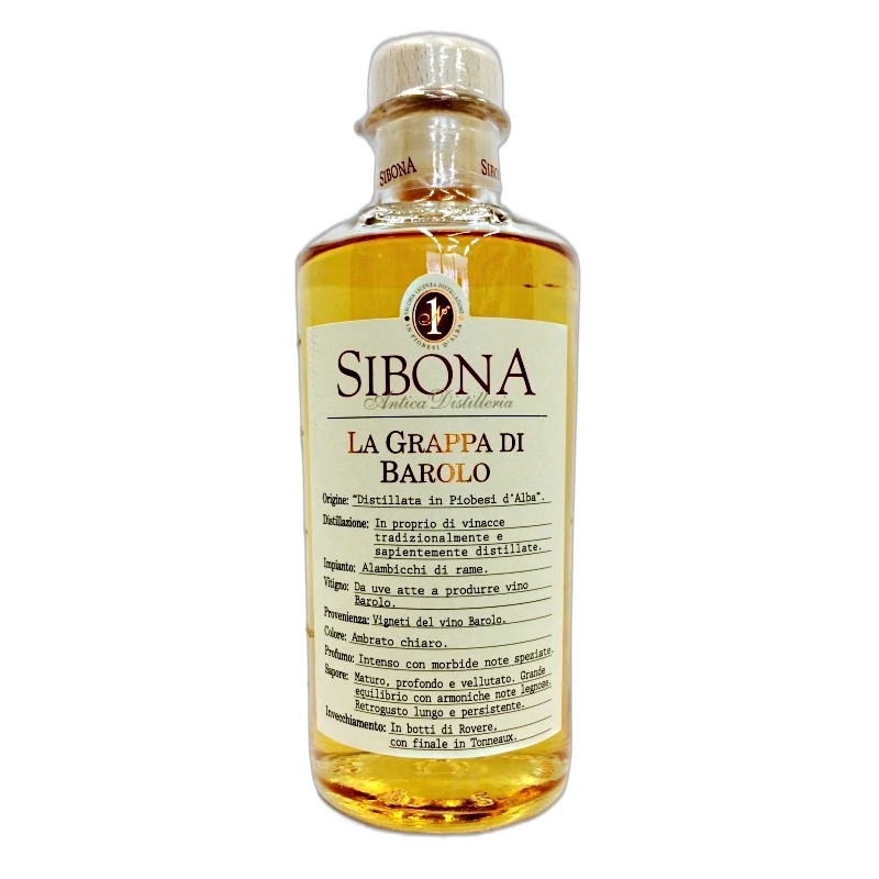 SIBONA GRAPPA DI BAROLO - 42% vol - 50cl