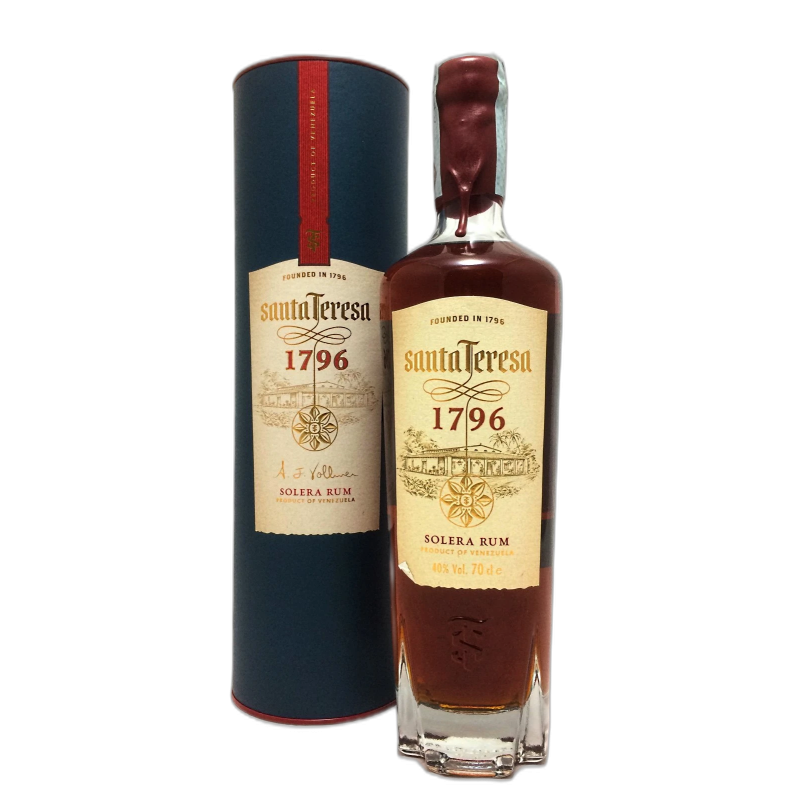 SANTA TERESA 1796 RUM 70CL RON ANTIGUO DE SOLERA - 40% vol