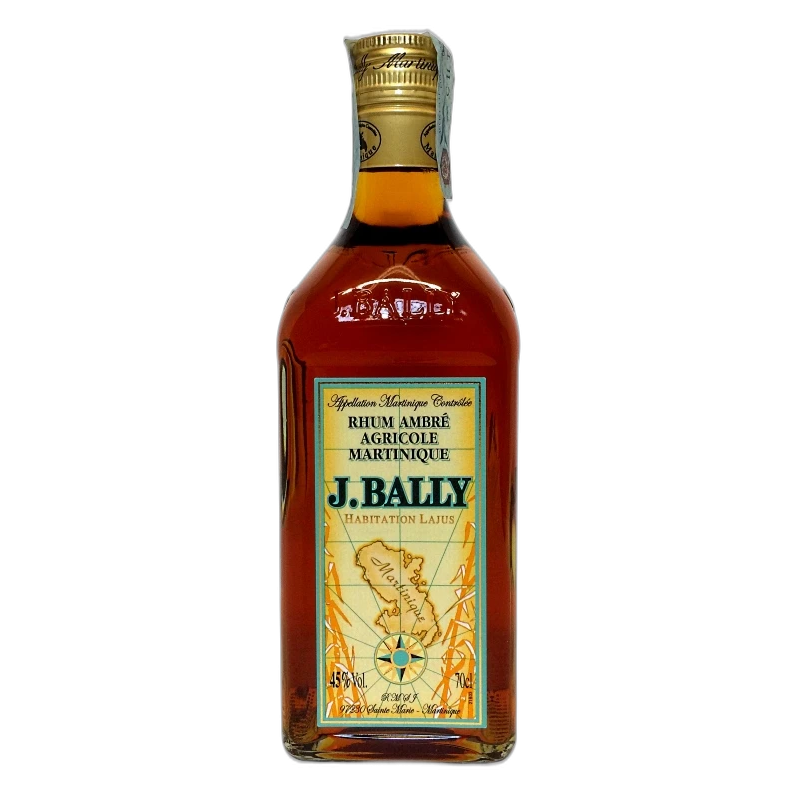 BALLY J.RHUM AMBRE 70CL RUM AGRICOLE MARTINIQUE - 45% vol