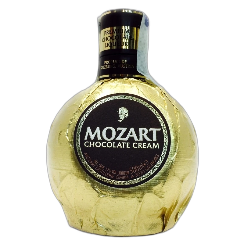 Mozart Gold Chocolate cream liquer - 17% vol - 50cl
