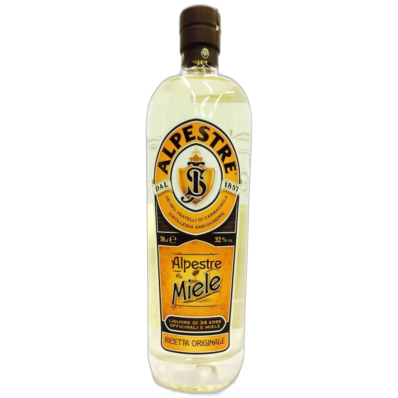 ALPESTRE AL MIELE DISTILLATO DI ERBE - 32% vol - 50CL