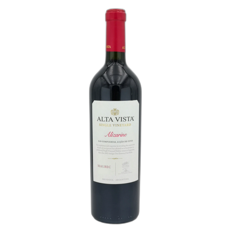 ALTA VISTA ALIZARINE MALBEC - 14,5% vol - 2015 - 75CL
