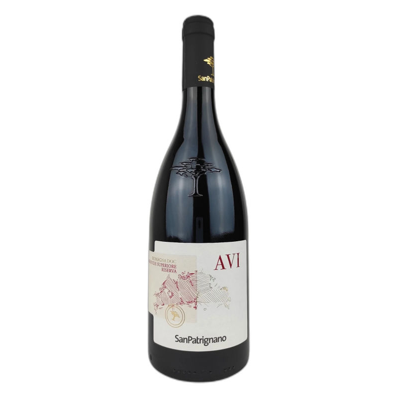 AVI SAN PATRIGNANO RISERVA ROMAGNA SANGIOVESE SUPERIORE - 14,5% vol - 2021 - 75C