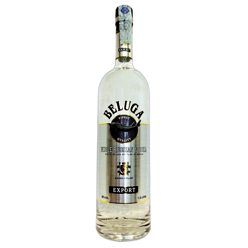 BELUGA NOBLE RUSSIAN VODKA - 40% vol - 1L