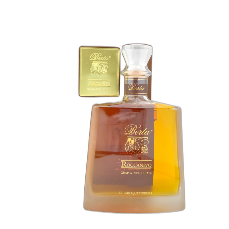 BERTA ROCCANIVO GRAPPA DISTILLERIA PIEMONTESE - 43% vol - 2009 - 70CL