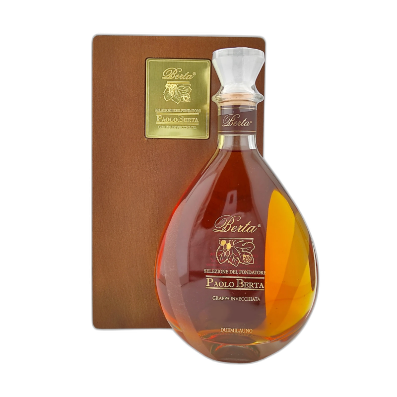 Berta  Paolo Grappa Selezione del Fondatore - 43% vol - 2004 - 70cl