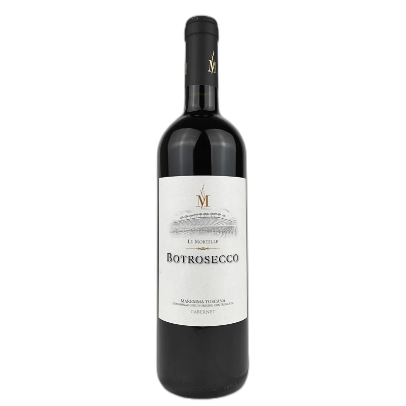 BOTROSECCO LE MORTELLE MAREMMA TOSCANA DOC CABERNET - 13,5% vol - 2022 - 75CL