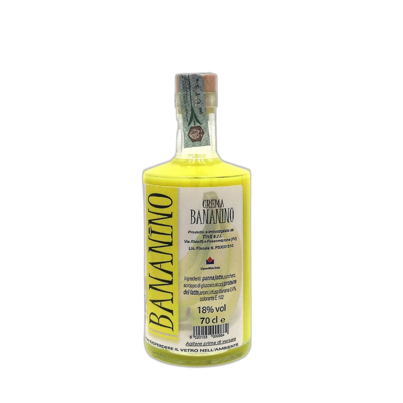 Bananino crema liquore di banane - 18% vol - 70cl
