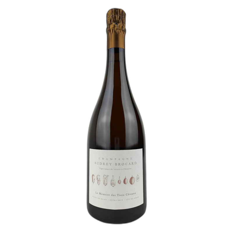 Brocard Audrey le Meunier de Trois Coteaux Champagne - 12,5% vol - 75cl
