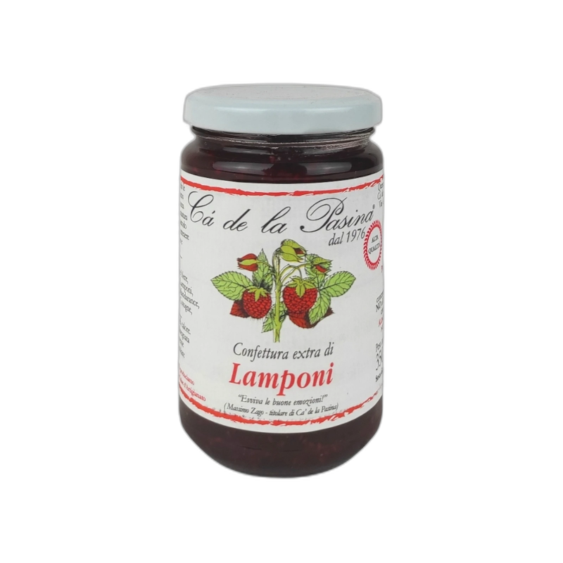 CA DE LA PASINA LAMPONI CONFETTURA EXTRA DI FRUTTA - 350g