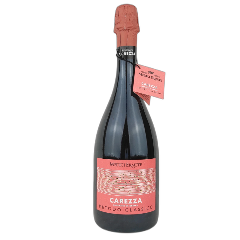 CAREZZA LAMBRUSCO DI SORBARA METODO CLASSICO MEDICI ERMETE - 12% vol - 75CL