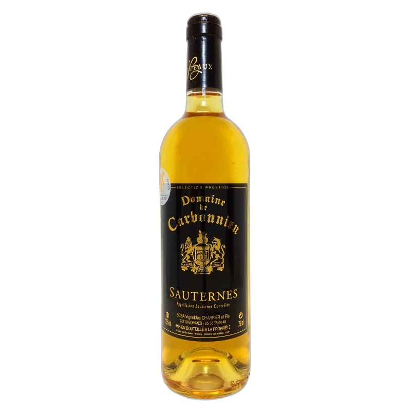 CARBONNIEU  SAUTERNES - 13,5% vol - 2016 - 75cl