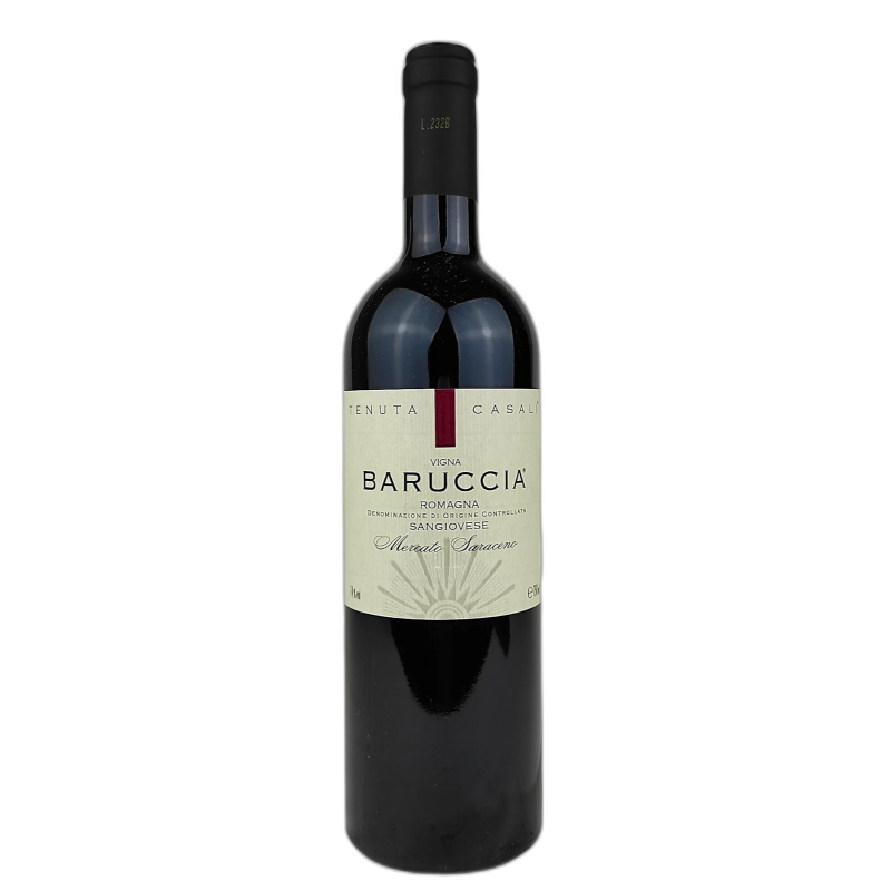 BARUCCIA SANGIOVESE ROMAGNA DOC - TENUTA CASALI - 14,5% vol - 2023 - 75CL