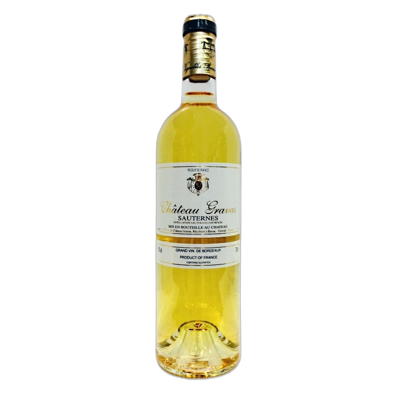 CHATEAU GRAVAS SAUTERNES - 13% vol - 2022 - 75cl