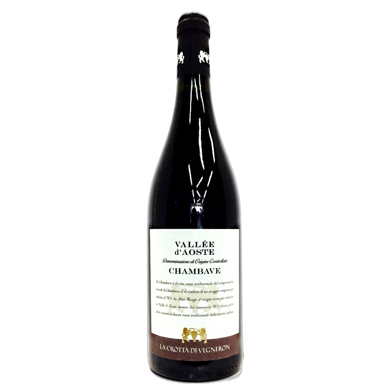 CHAMBAVE ROUGE DOC LA CROTA DE VEGNERON - 13% vol - 2022 - 75CL