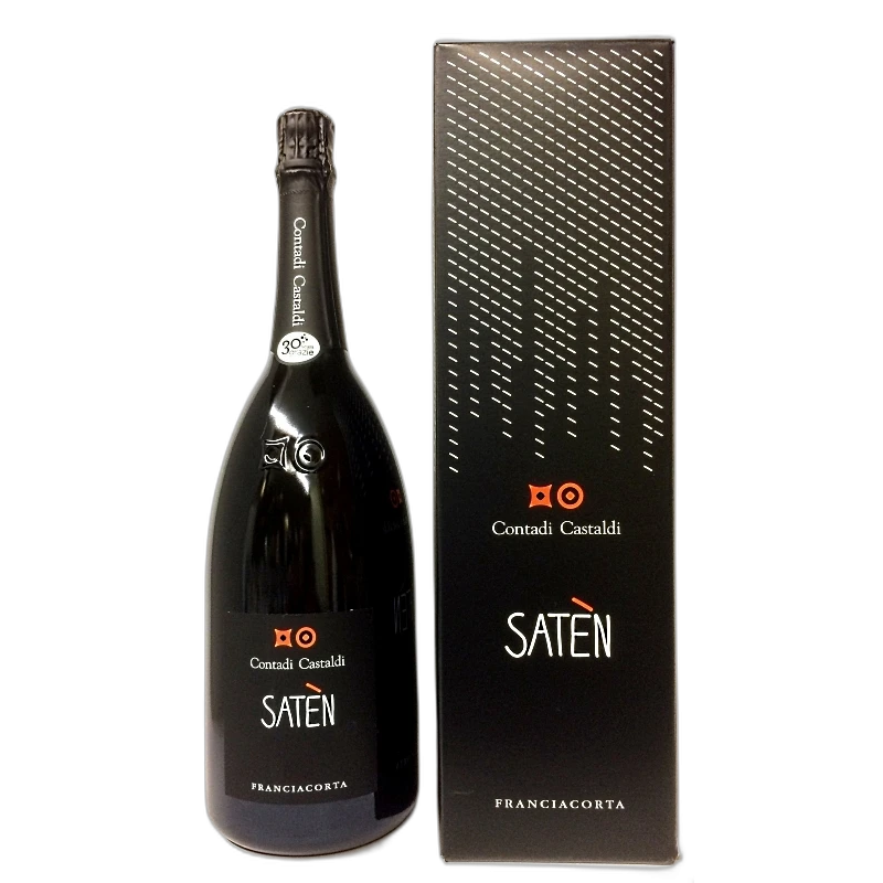 CONTADI  CASTALDI SATEN BRUT FRANCIACORTA SPUMANTE DOCG - 13% vol - 150CL