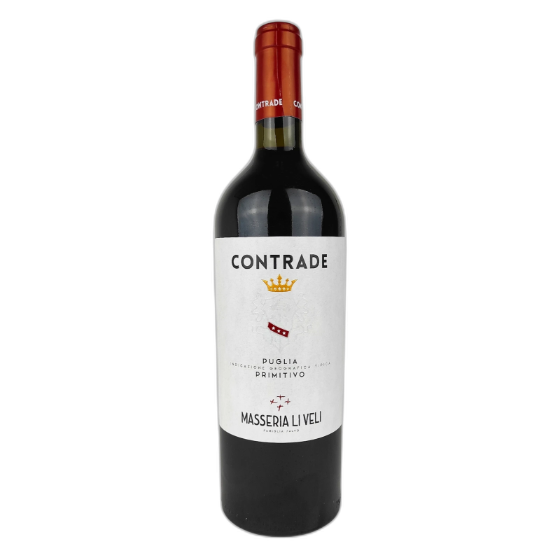 Contrade Primitivo Salento IGT Masseria Li Veli - 13,5% vol - 2023 - 75cl