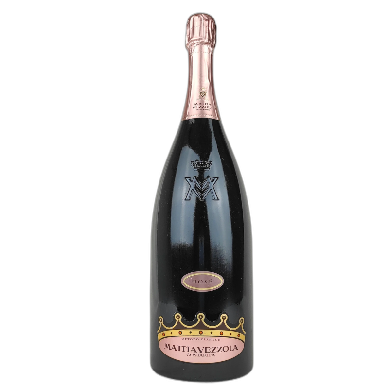 MATTIA VEZZOLA  ROSE' BRUT SPUMANTE METODO CLASSICO - 12,5% vol - 150CL