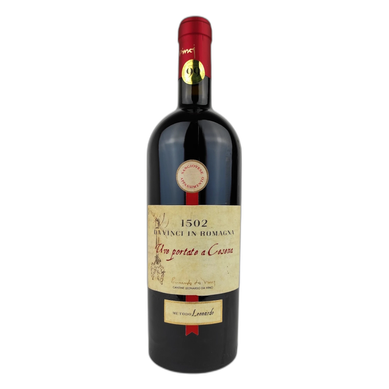 Da Vinci in Romagna 1502 uve portate a Cesena - 15% vol - 2023 - 75cl