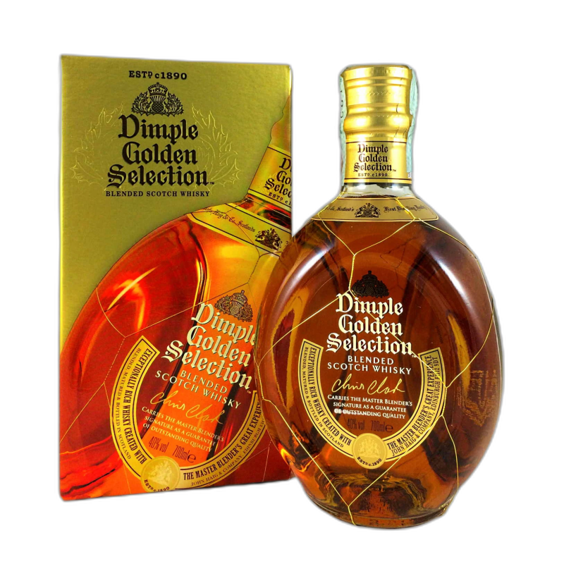 DIMPLE GOLDEN SELECTION 70CL BLENDED SCOTCH WHISKY - 40% vol