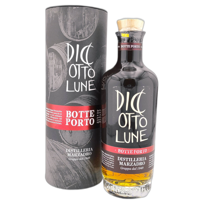 DICIOTTO LUNE GRAPPA PORTO GRAPPA STRAVECCHIA - 42% vol - 50CL