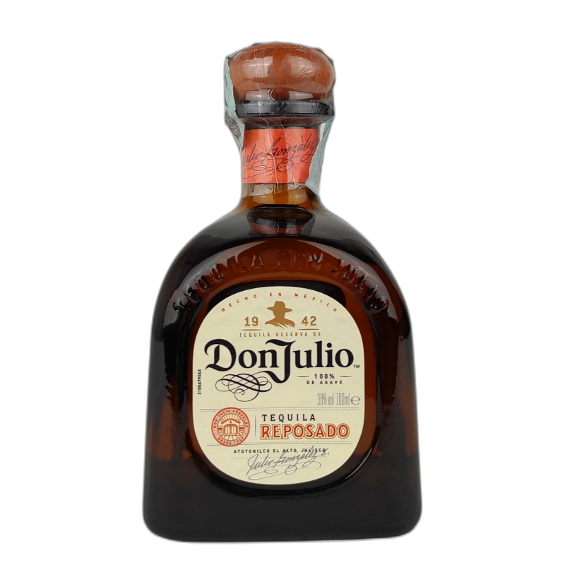 DON JULIO REPOSADO TEQUILA - 38% vol - 70CL